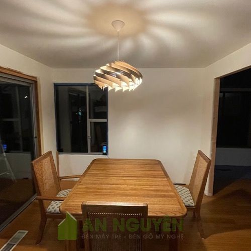 Sức hút của đèn gỗ thả trần trong trang trí thiết kế nội thất 3 Thân thiện với môi trường
