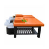 Giường gội đầu 2in1 dưỡng sinh rộng 1m2 - GGD1M2