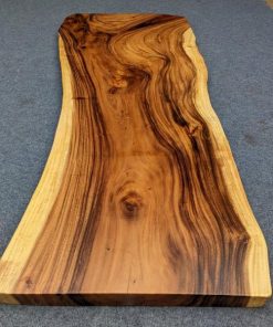 Mặt bàn gỗ me tây nguyên tấm - MBMT28