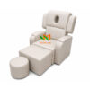 Ghế foot massage nâng hạ bọc simili cao cấp
