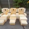 Ghế Massage Foot bọc nhung cao cấp - GMF03 2 Ghế foot massage chân 3 nất