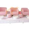 Bộ ghế làm Nail 3 người - GLN05 2 Ghế làm móng chân đơn giản