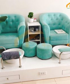 Ghế làm nail đẹp hiện đại