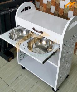 Mẫu kệ xe đẩy spa đẹp hiện đại