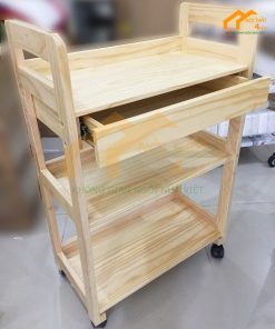 Mẫu kệ xe đẩy spa đẹp hiện đại