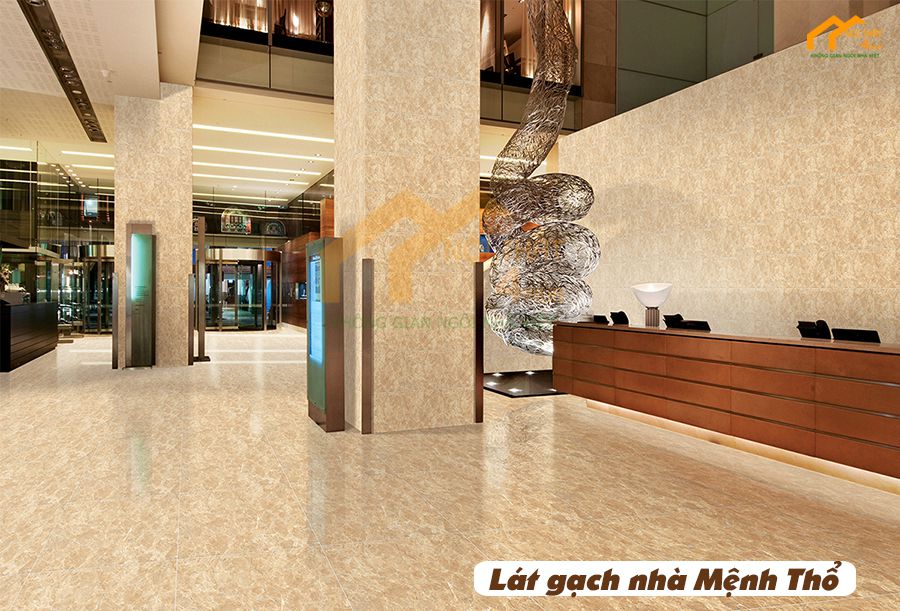 Lát gạch nhà Mệnh Thổ