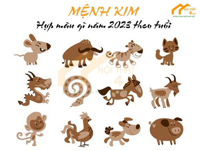 Mệnh Kim hợp màu gì năm 2023 theo tuổi