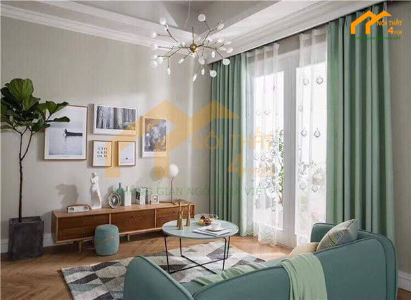 Mệnh Mộc hợp rèm màu gì