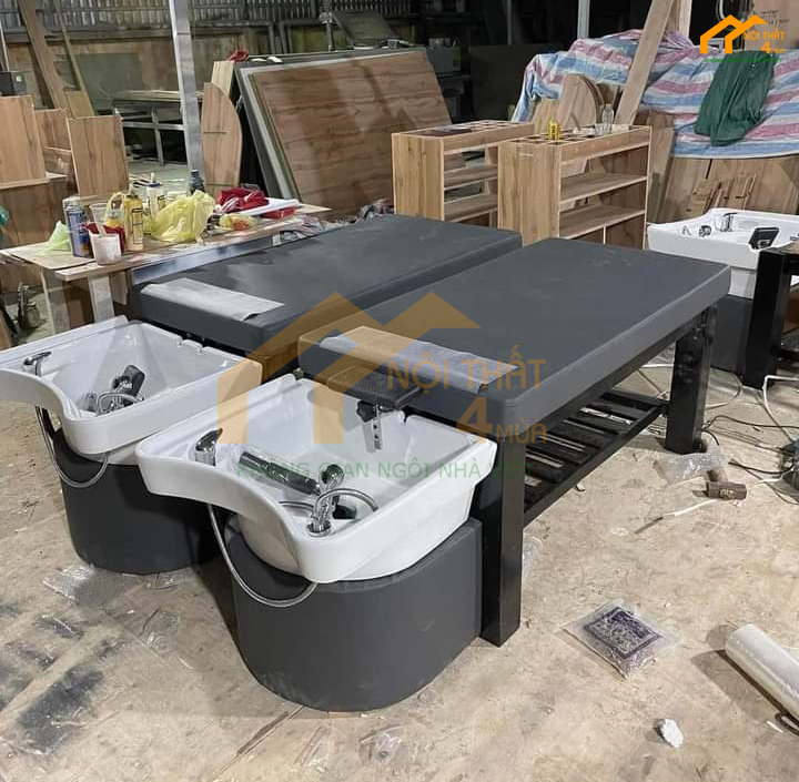 Thanh lý giường gội đầu 2in1 còn mới 95%