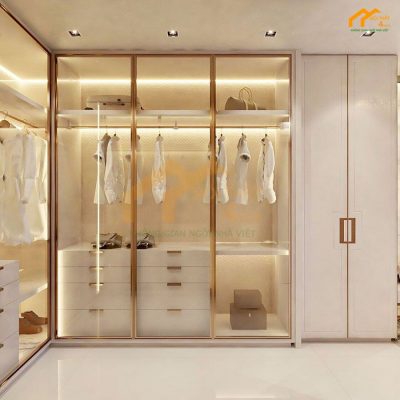 Mẫu tủ áo treo tường đẹp hiện đại