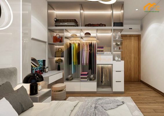 Mẫu tủ quần áo thông minh tiện lợi