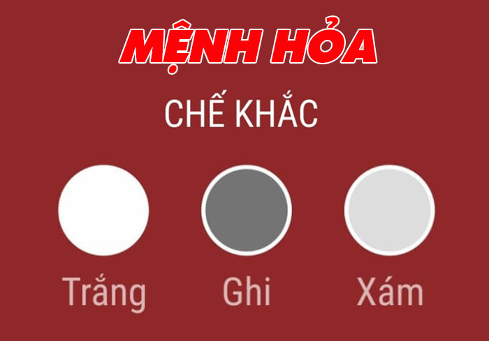 Người mệnh hoả kị màu gì?
