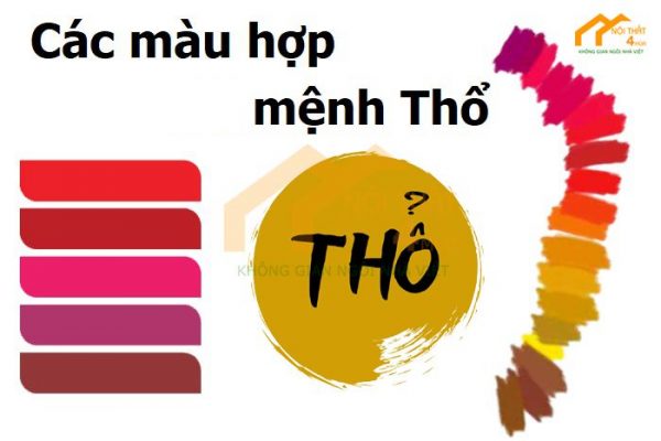 Mệnh thổ hợp màu gì