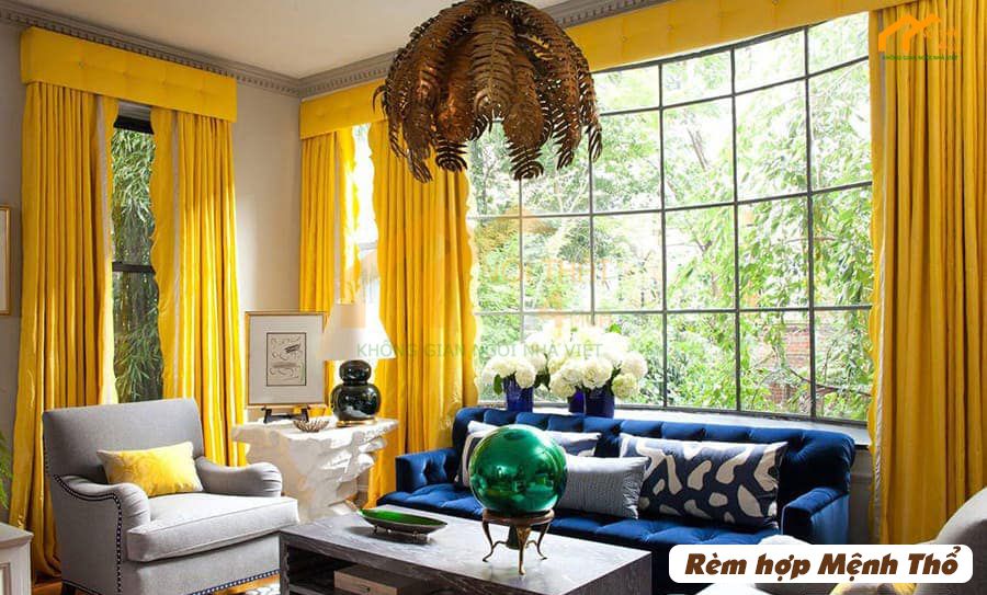 Rèm hợp Mệnh Thổ