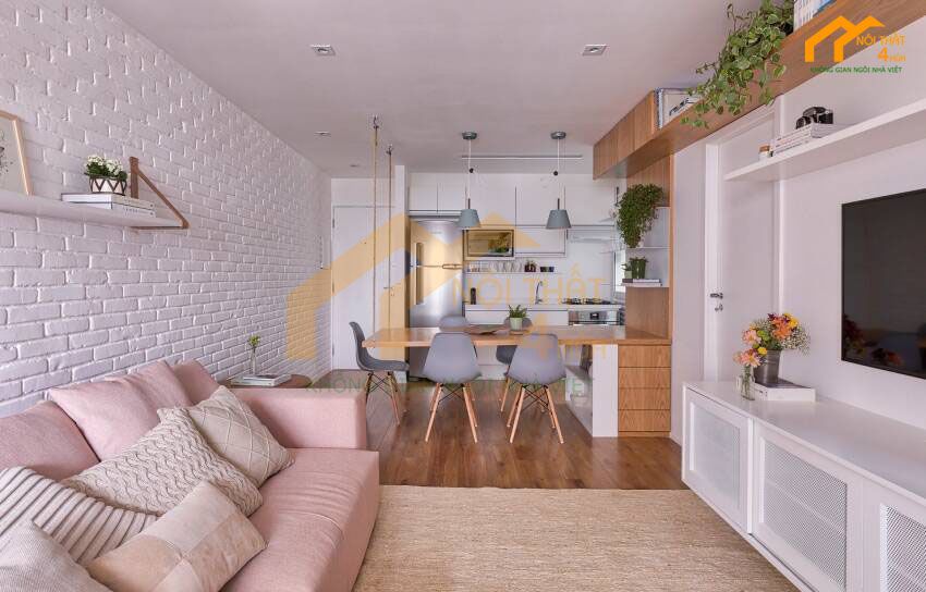 20+ Mẫu thiết kế căn hộ Studio đẹp tiện nghi nhất 33 thiet ke can ho studio 22