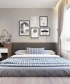 Mẫu phòng ngủ 16m2 cho nam - PN038