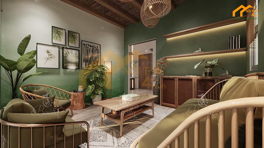 Spa phun xăm Besilla 3 Nội thất spa phun xăm Besilla hiện đại