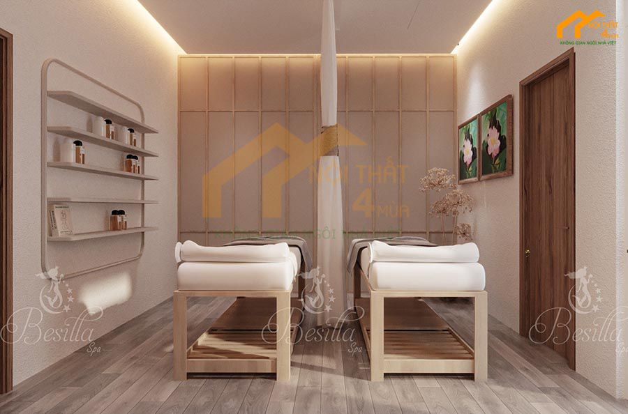 Spa phun xăm Besilla 8 Nội thất spa phun xăm Besilla hiện đại