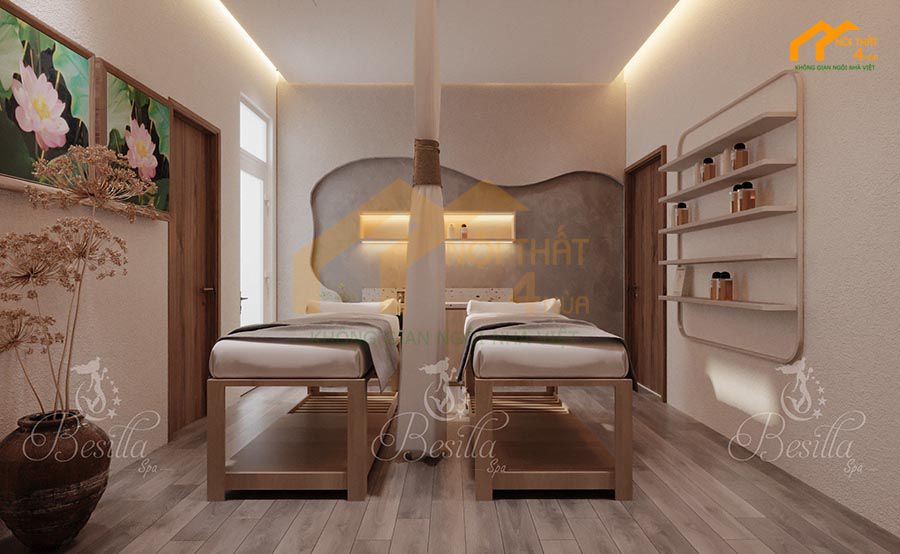 Spa phun xăm Besilla 9 Nội thất spa phun xăm Besilla hiện đại