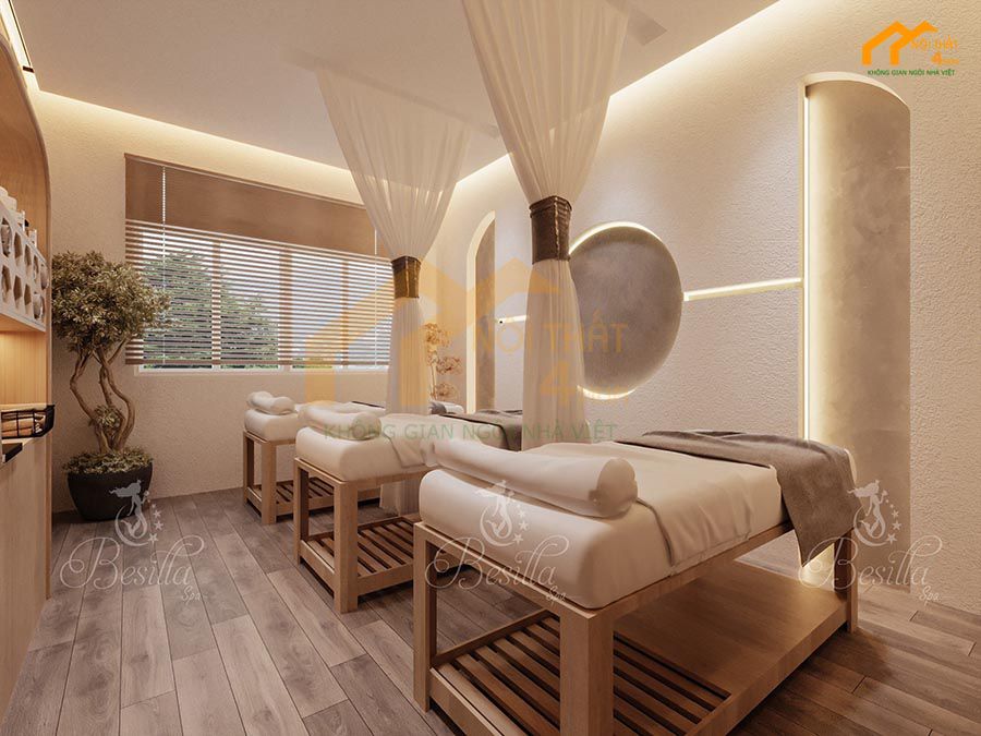 Spa phun xăm Besilla 12 Nội thất spa phun xăm Besilla hiện đại