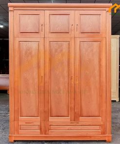 Mẫu tủ quần áo gỗ xoan đào đẹp