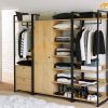 Tủ quần áo khung thép mặt gỗ - TAKT01 1 Mẫu tủ quần áo khung thép - TAKT01