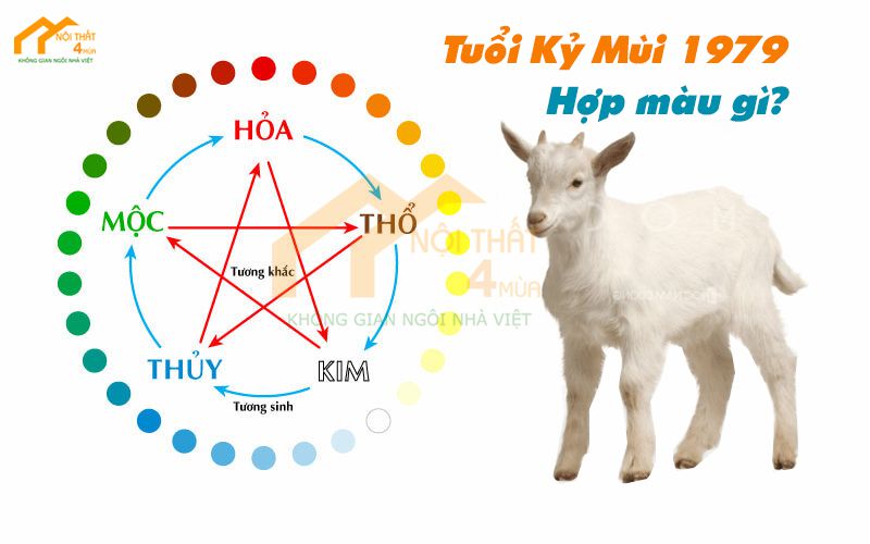 Tuổi Kỷ Mùi 1979 hợp màu gì