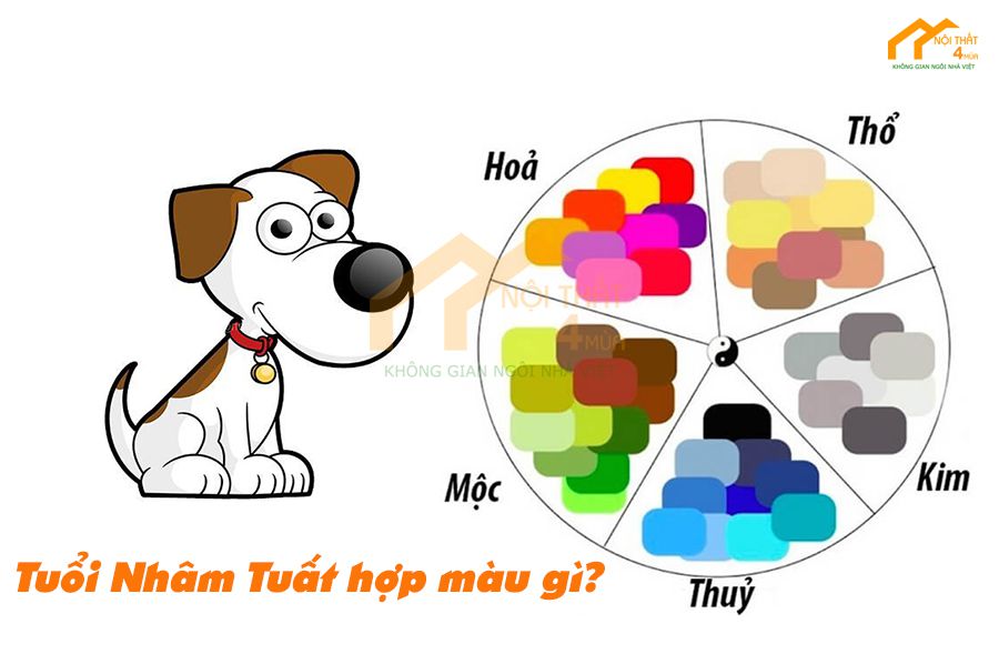 Tuổi Nhâm Tuất hợp màu gì?