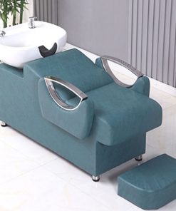 Giường gội cao cấp màu xanh