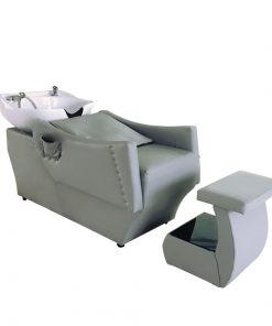 Giường gội cao cấp màu xám