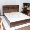Mẫu giường ngủ giá rẻ thiết kế đơn giản
