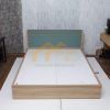 Mẫu giường ngủ giá rẻ thiết kế đơn giản