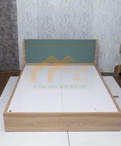 Mẫu giường ngủ giá rẻ thiết kế đơn giản