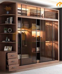 Mẫu tủ quần áo 1m5 - TQA1M5