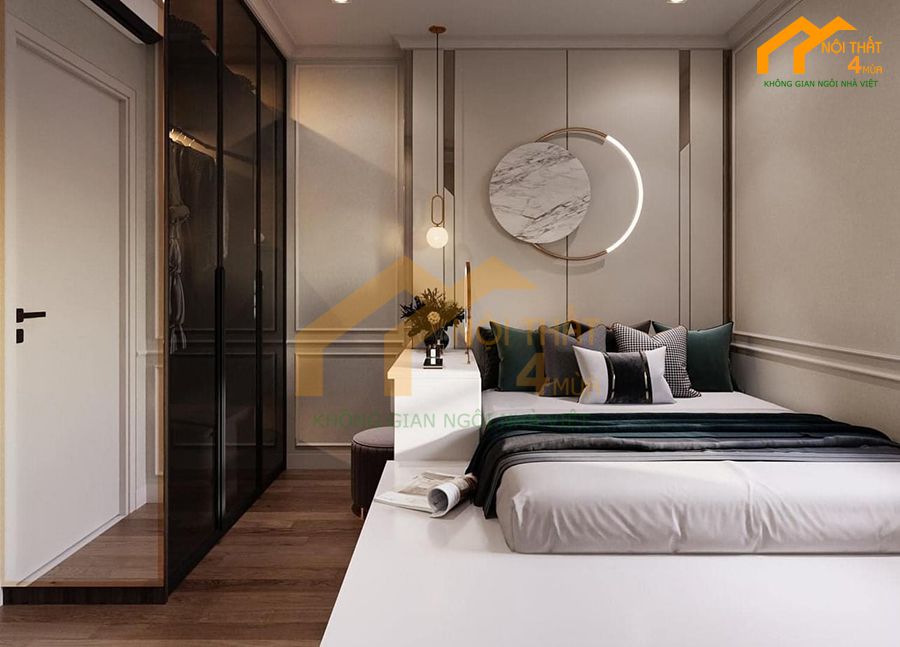 Thiết kế nội thất chung cư 110m2 phong cách Luxury