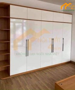 tủ quần áo 5 cánh 2 tầng