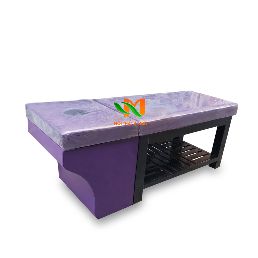 Giường gội đầu 2in1 bồn nhựa vuông – GGDV03 2 Giuong goi dau 2in1 bon nhua vuong – GGDV03 2