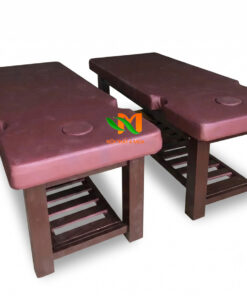 Giường spa có lỗ khoét tay