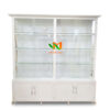 Kệ trưng bày mỹ phẩm cửa kính - KTBMP19 2 Mẫu kệ trưng bày mỹ phẩm