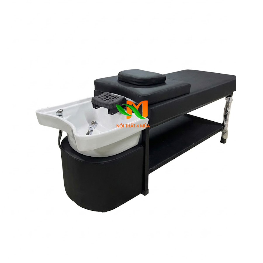 giường dưỡng sinh bồn nhựa chân sắt nệm màu đen giường dưỡng sinh bồn nhựa chân sắt nệm màu đen