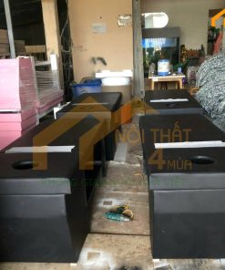 Mẫu giường gội bòn sư vuông cao cấp