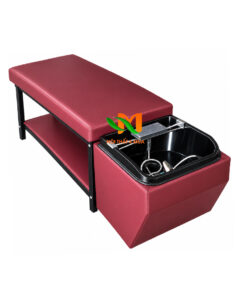Giường vuông bồn nhựa màu nâu đất