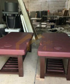 Giường spa có lỗ khoét tay