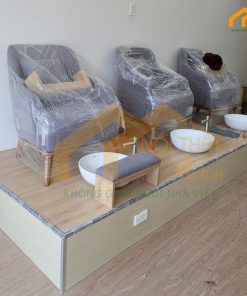 Mẫu ghế nail simili cao cấp