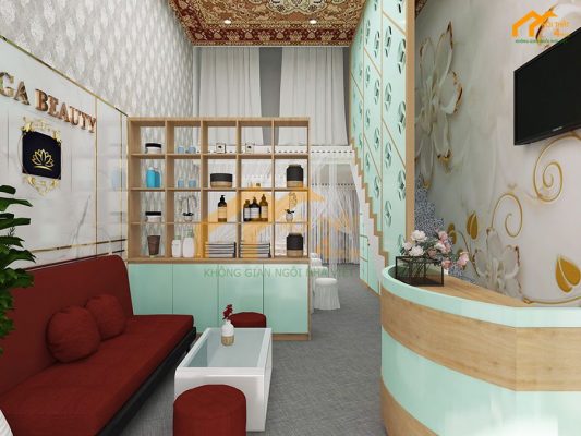 Mẫu thiết kế spa naga quận 12