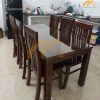 Bàn ăn gia đình gỗ sồi 6 ghế hiện đại - BAGS11 2 Mẫu bộ bàn ăn gia đình hiện đại