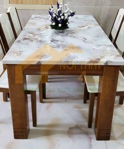Bộ bàn ghế ăn 6 ghế hiện đại