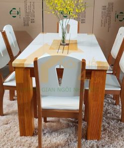 Bộ bàn ăn 6 ghế hiện đại - BA6GS09