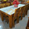 Bộ bàn ăn 6 ghế Haiti hiện đại - BA4GS13