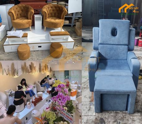Cung cấp ghế nail ghế foot massage tại Cần Thơ